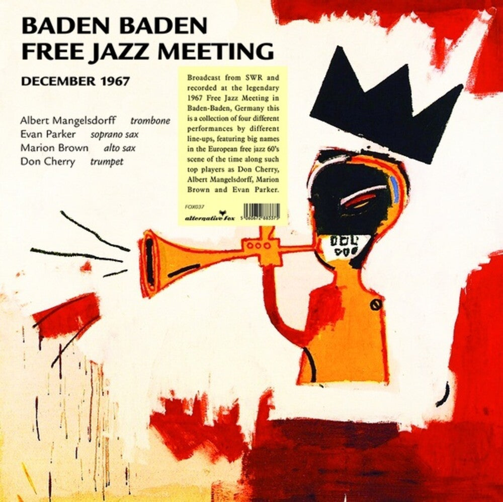 the album cover for Don Cherry - Baden Baden Free Jazz Meeting December 1967