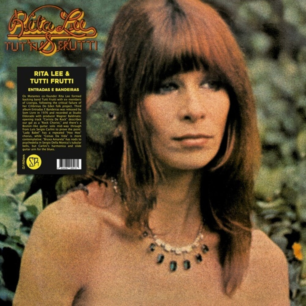 the album cover for Rita Lee & Tutti Frutti - Entradas E Bandeiras