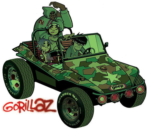 the album cover for Gorillaz - Gorillaz