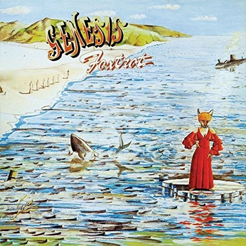 the album cover for Genesis - Foxtrot