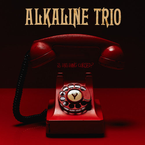 the album cover for Alkaline Trio - Is This Thing Cursed