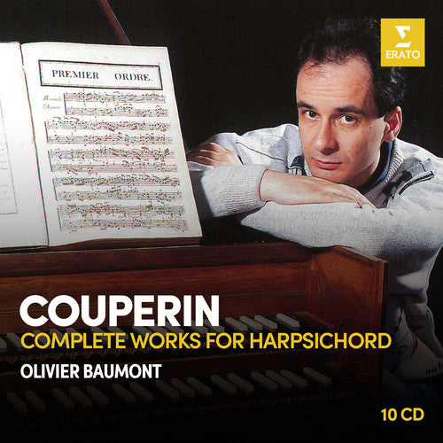 the album cover for Olivier Baumont - Couperin: Complete Works For Harpsichord