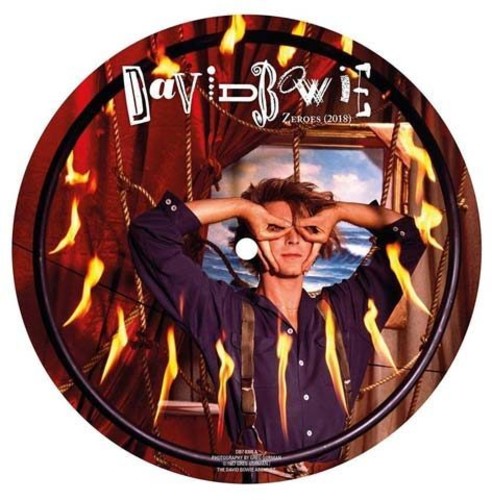 the album cover for David Bowie - Zeroes (2018) (Radio Edit) / Beat Of Your Drum [Picture Disc Single]