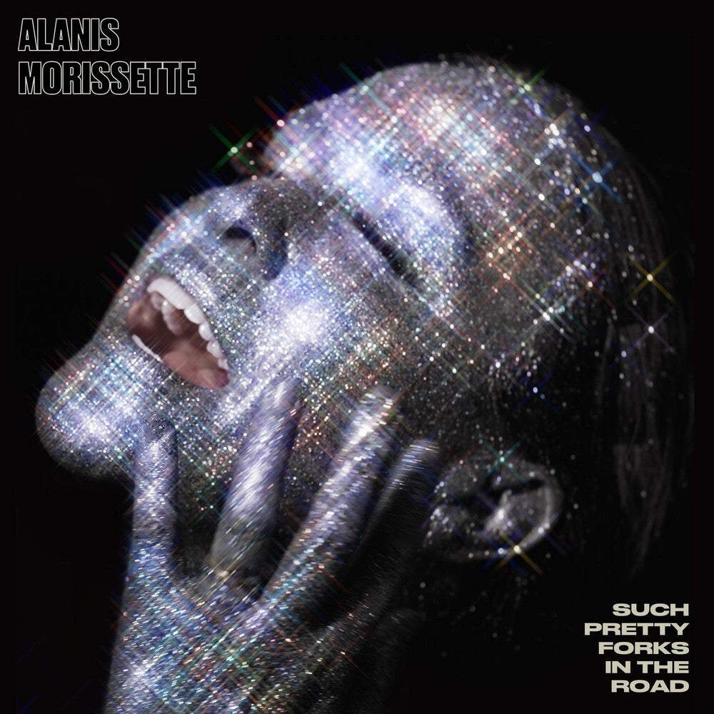 the album cover for Alanis Morissette - Such Pretty Forks In The Road