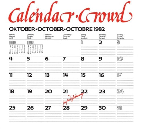 the album cover for Calendar Crowd - Perfect Hideaway