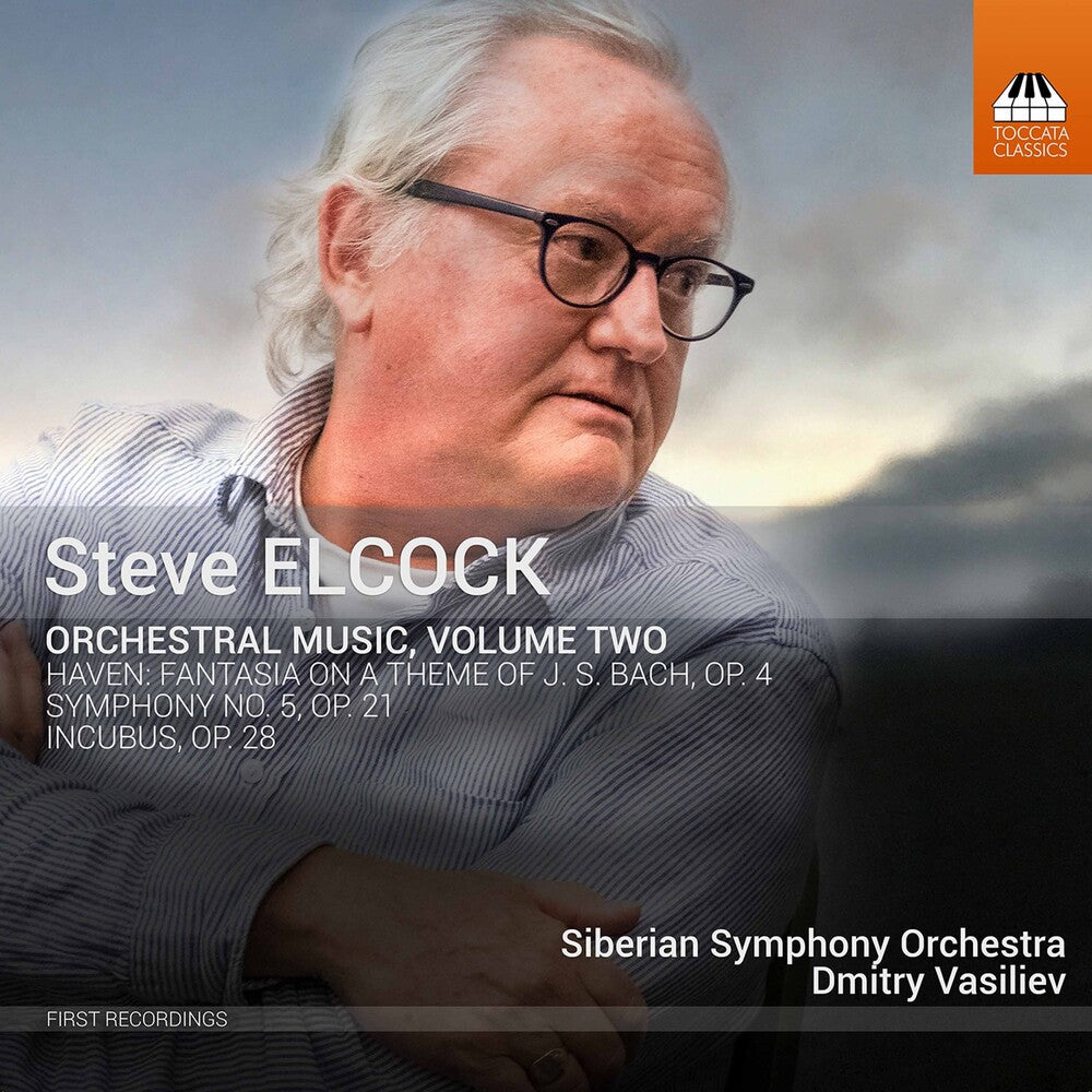 the album cover for Elcock / Siberian Symphony Orch / Vasiliev - Orchestral Music 2