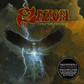 the album cover for Saxon - Thunderbolt