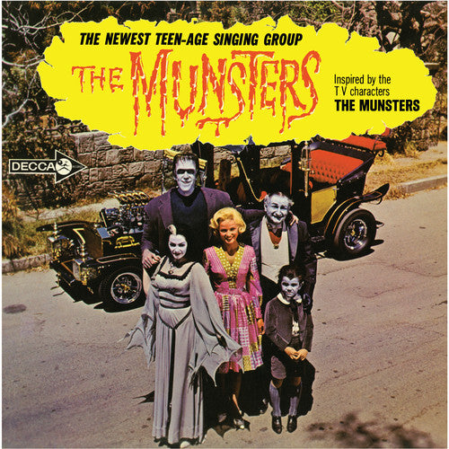 the album cover for The Munsters - The Munsters