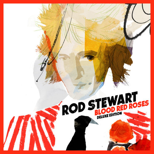 the album cover for Rod Stewart - Blood Red Roses [Deluxe Edition]