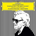 the album cover for Bernstein / Zimerman / Rattle / Berlin Philharmoni - Symphony No 2 the Age of Anxiety