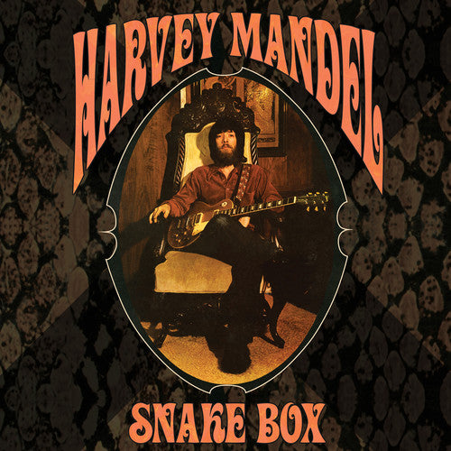 the album cover for Harvey Mandel - Snake Box