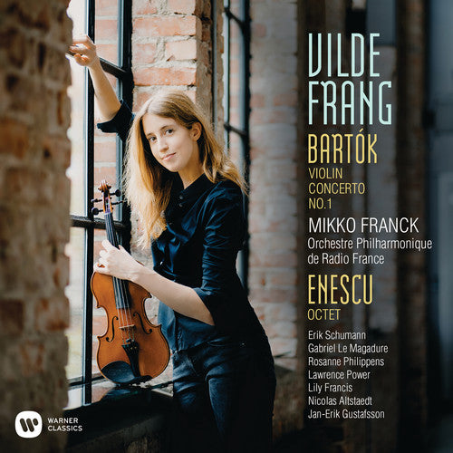 the album cover for Vilde Frang - Bartok: Violin Concerto No. 1, Enescu: Octet for Strings