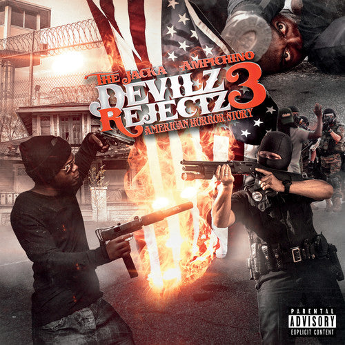 the album cover for Jacka & Ampichino - Devilz Rejects 3 [Digipak]