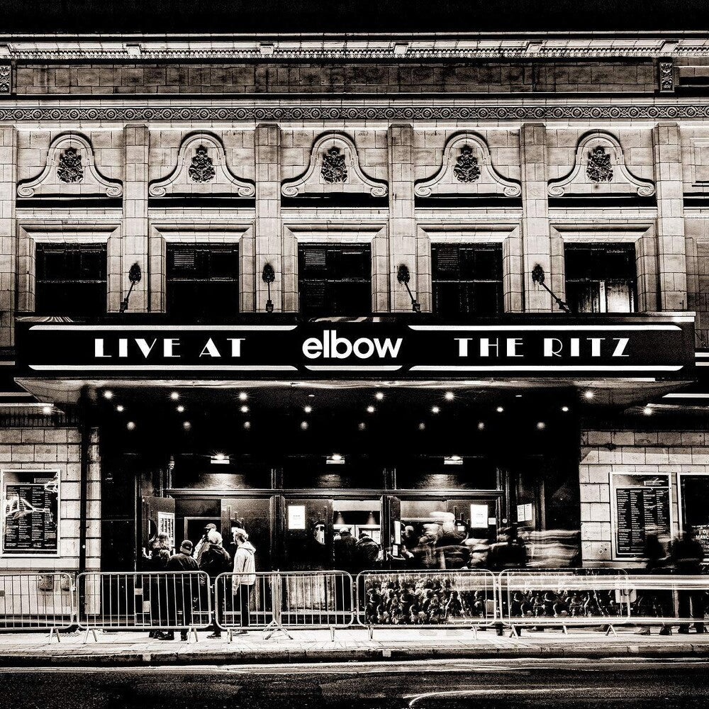 the album cover for Elbow - Live At The Ritz - An Acoustic Performance
