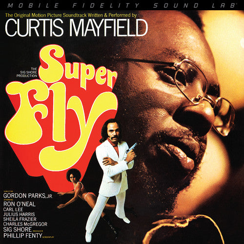 the album cover for Curtis Mayfield - Super Fly