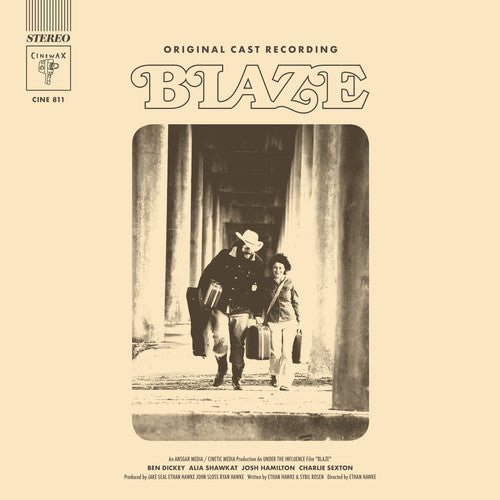 the album cover for Unknown Artist - Blaze (Original Cast Recording)