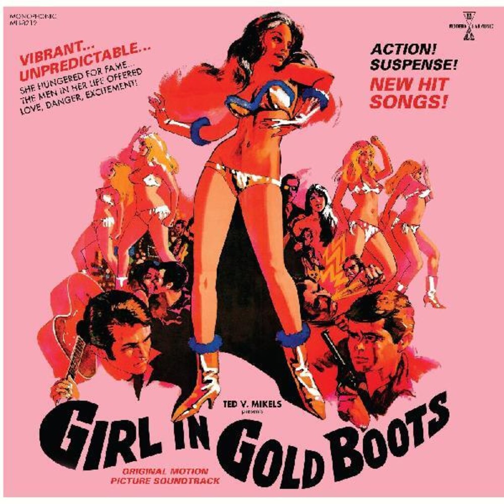 the album cover for Girl In Gold Boots / Original Motion Picture Gol - Girl in Gold Boots (Original Motion Picture Soundtrack)