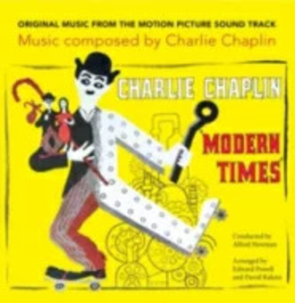 the album cover for Charlie Chaplin / Newman,Alfred Orchestra Uk - Modern Times (Original Soundtrack)