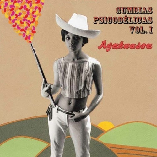 the album cover for Ayahuasca Psychedelic Cumbias Vol 1 / Various - Ayahuasca: Psychedelic Cumbias Vol. 1 / Various
