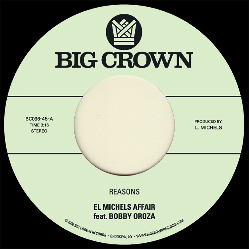 the album cover for El Michels Affair - Reasons / Hipps