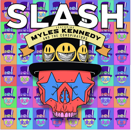 the album cover for Slash - Living The Dream