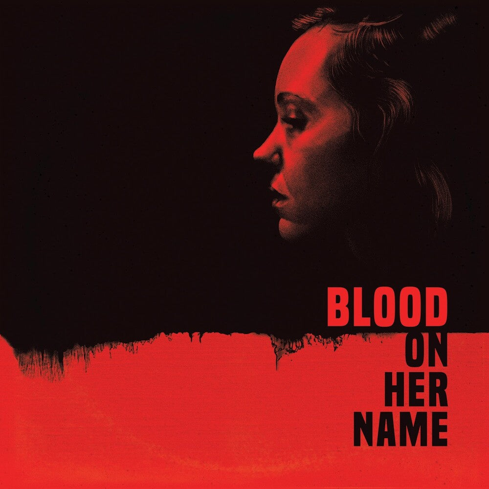 the album cover for Brooke Blair / Blair,Will Blk Ogv - Blood On Her Name / O.S.T. (Blk) [180 Gram]