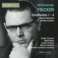 the album cover for BBC Northern Symphony Orchestra - Symphoniess. 1-4