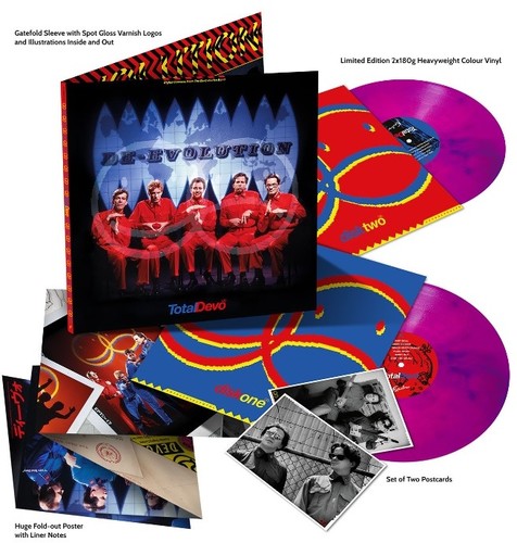 the album cover for Devo - Total Devo (Bonus Tracks) [Colored Vinyl] (Gate) [180 Gram]