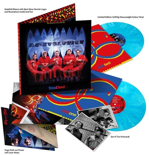 the album cover for Devo - Total Devo (Bonus Tracks) [Colored Vinyl] (Gate) [180 Gram]
