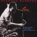 the album cover for Pharoah Sanders - Live