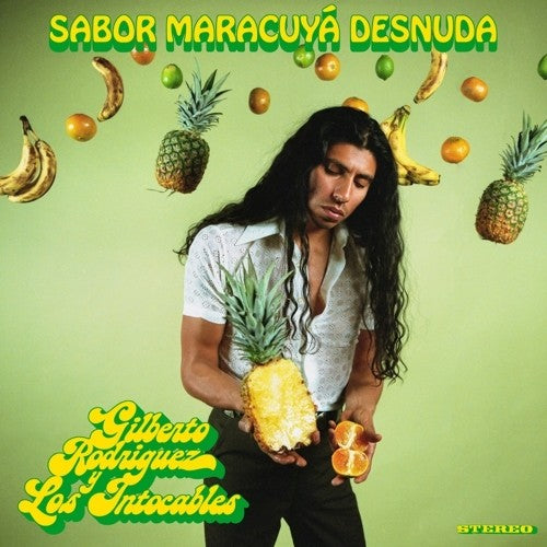 the album cover for Gilberto Rodriguez Y Los Intocables - Sabor Maracuya Desnuda