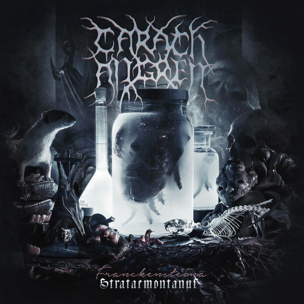 the album cover for Carach Angren - Frankensteina Strataemontanus
