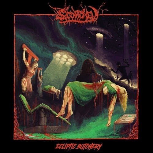 the album cover for Scorched - Ecliptic Butchery