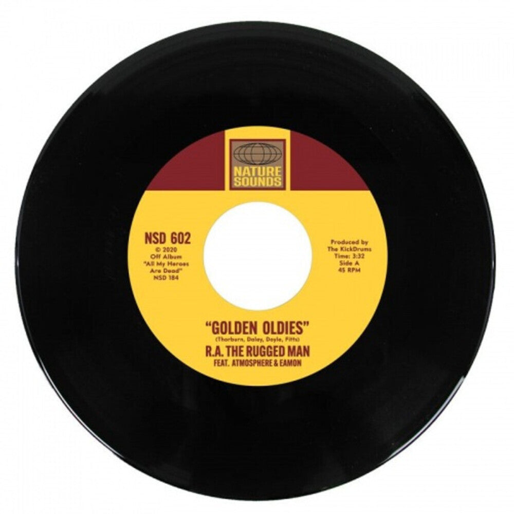 the album cover for RA Rugged Man - Golden Oldies / It's Gone