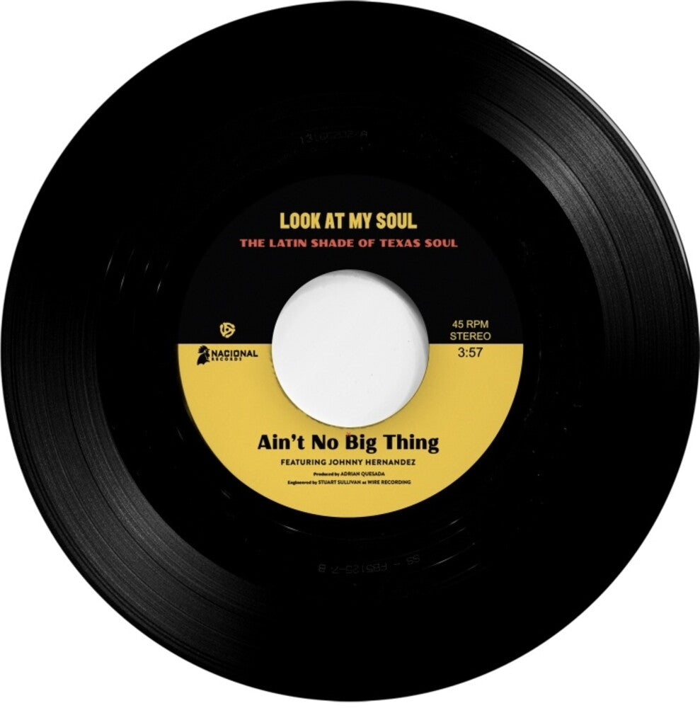 the album cover for Johnny Hernandez / Black Pumas / Franklin,Kam - Ain't No Big Thing / Look At My Soul