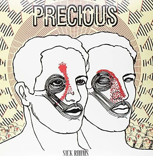 the album cover for Precious - Sick Rooms [Colored Vinyl] (Red) (Uk)