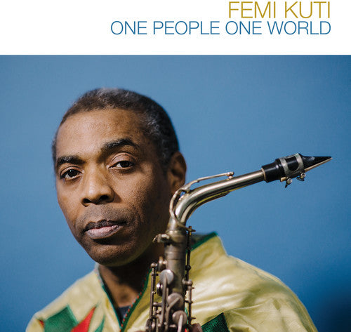 the album cover for Fela Kuti - One People One World