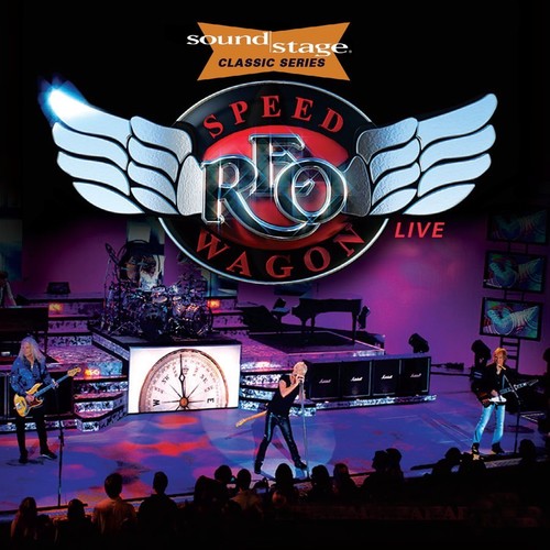 the album cover for REO Speedwagon - Live On Soundstage Classic Series [CD/DVD]