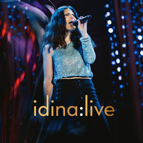 the album cover for Idina Menzel - Idina: Live