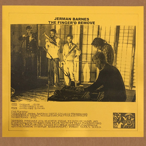 the album cover for Jerman Barnes - Finger'd Remove
