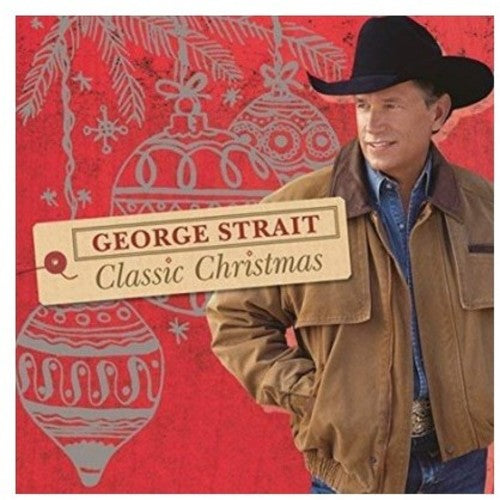 the album cover for George Strait - Classic Christmas