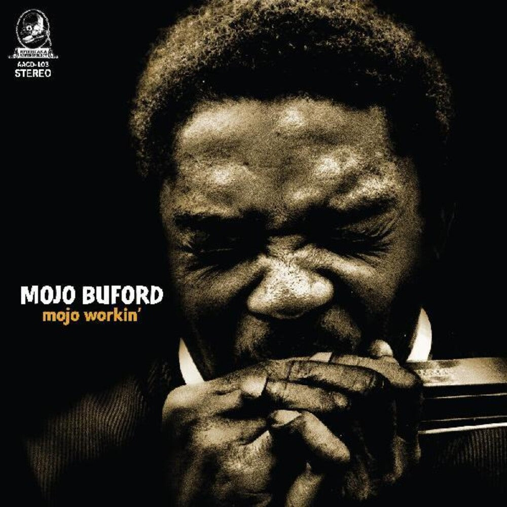 the album cover for Mojo Buford - Mojo Workin