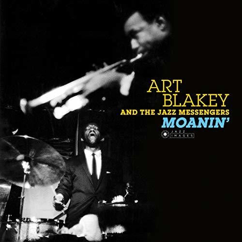 the album cover for Art Blakey & The Jazz Messengers - Moanin (Gate) [180 Gram] [Deluxe] (Vv) (Spa)