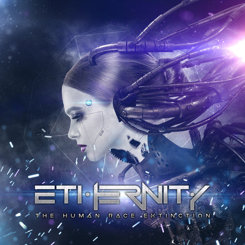 the album cover for Ethernity - The Human Race Extinction