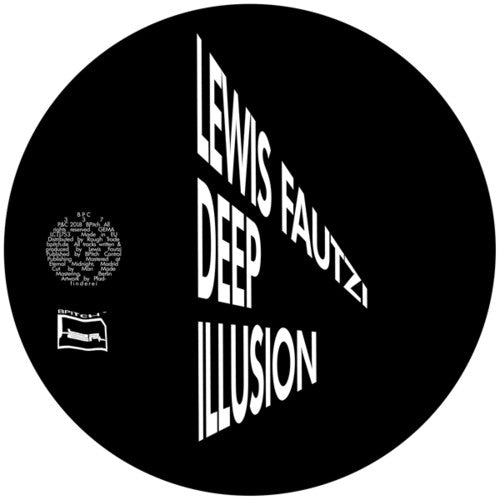 the album cover for Lewis Fautzi - Deep Illusion