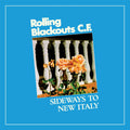 the album cover for Rolling Blackouts Coastal Fever - Sideways To New Italy