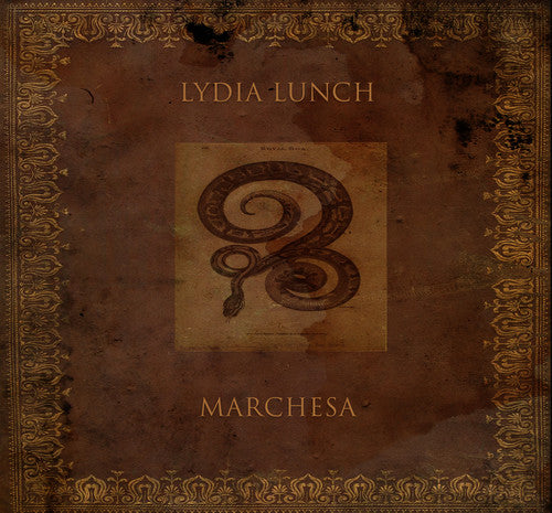 the album cover for Lydia Lunch - Marchesa