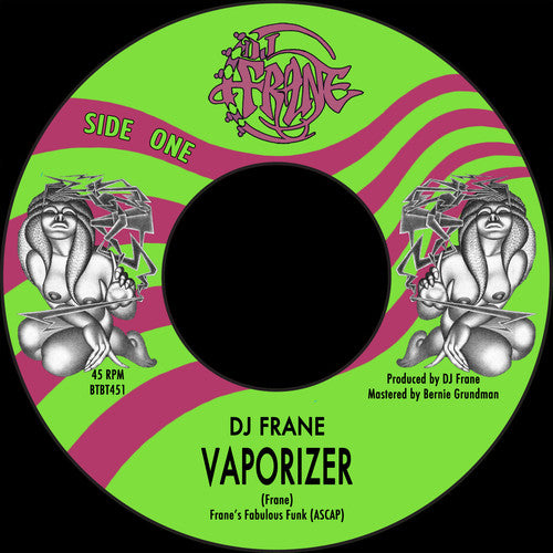 the album cover for Dj Frane - Vaporizer / You Can Put It Right Here