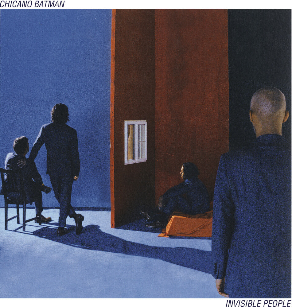 the album cover for Chicano Batman - Invisible People [Indie Exclusive Limited Edition White LP]