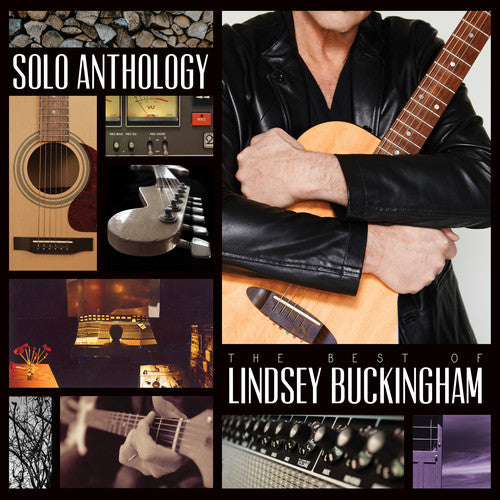 the album cover for Lindsey Buckingham - Solo Anthology: The Best Of Lindsey Buckingham [Deluxe 3CD]